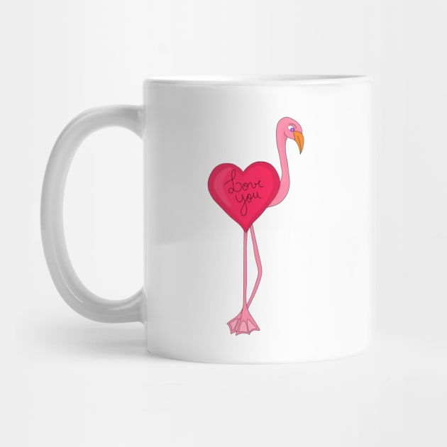A Flamingo in Love by DiegoCarvalho